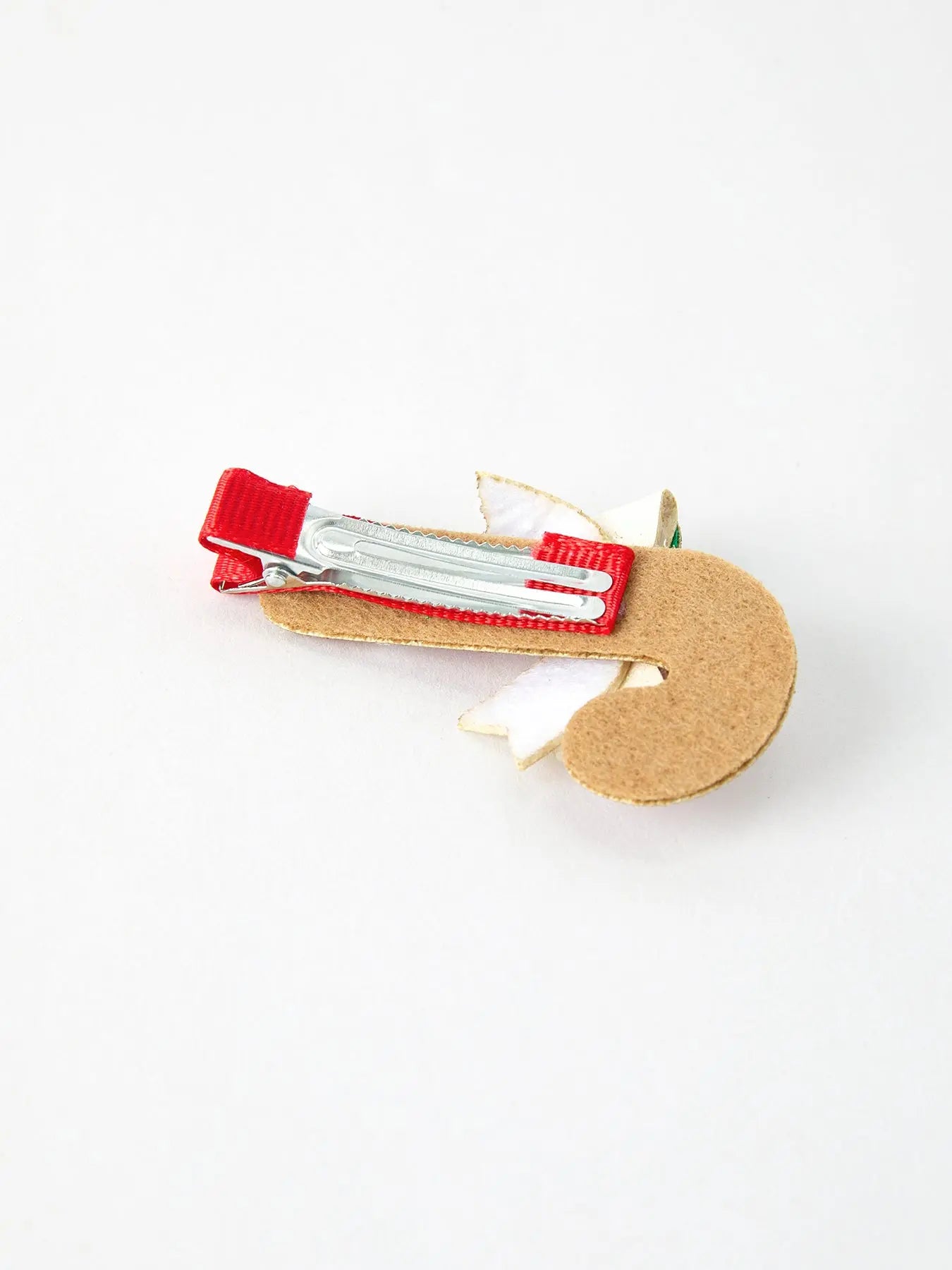 Christmas Candy Cane Girls Hair Clip Holiday Accessory for Kids Rylee Faith Designs Everetts Place: Online Boutique