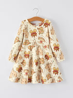 Christmas Candy Gingerbread Girl Dress Joyful Holiday Theme Rylee Faith Designs Everetts Place: Online Boutique