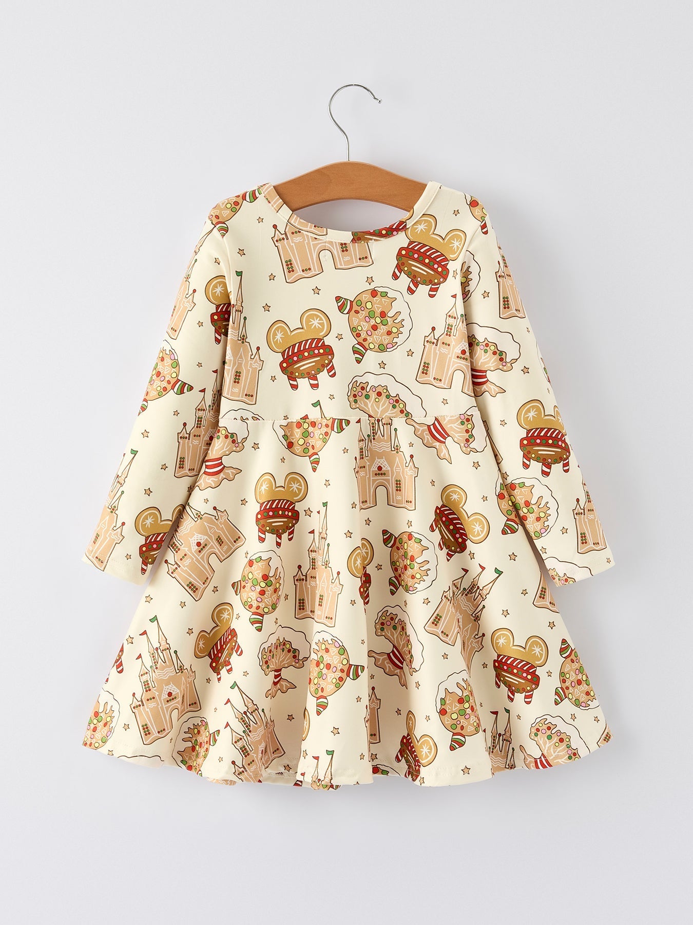 Christmas Candy Gingerbread Girl Dress Joyful Holiday Theme Rylee Faith Designs Everetts Place: Online Boutique