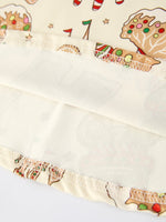 Christmas Candy Gingerbread Girl Dress Joyful Holiday Theme Rylee Faith Designs Everetts Place: Online Boutique