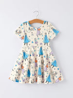 Christmas Character Dress for Toddler Girls by Rylee Faith Rylee Faith Designs Everetts Place: Online Boutique