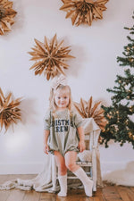 Christmas Crew Sweatshirt Romper - more colors Little Joy Co. Everetts Place Boutique