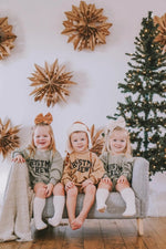 Little Joy Co. Christmas Crew Sweatshirt Romper - more colors - Everetts Place Boutique - 