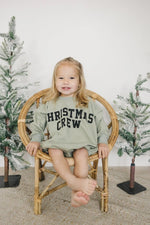 Little Joy Co. Christmas Crew Sweatshirt Romper - more colors - Everetts Place Boutique - 