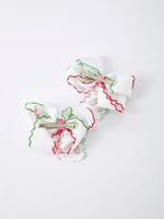 Rylee Faith Designs Christmas Gingerbread Hair Bows Two Pack Sweet Holiday Style - Everetts Place Boutique - 