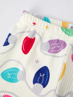Rylee Faith Designs Christmas Girls Colorful Light Bulb Pajama Set Cozy Nights - Apparel & Accessories > Clothing > Sleepwear & Loungewear > Pajamas Pajamas
