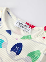 Rylee Faith Designs Christmas Girls Colorful Light Bulb Pajama Set Cozy Nights - Apparel & Accessories > Clothing > Sleepwear & Loungewear > Pajamas Pajamas