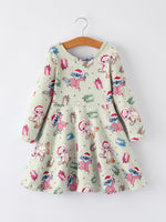 Christmas Party Dress With Character And Gift Decorations Rylee Faith Designs Everetts Place: Online Boutique