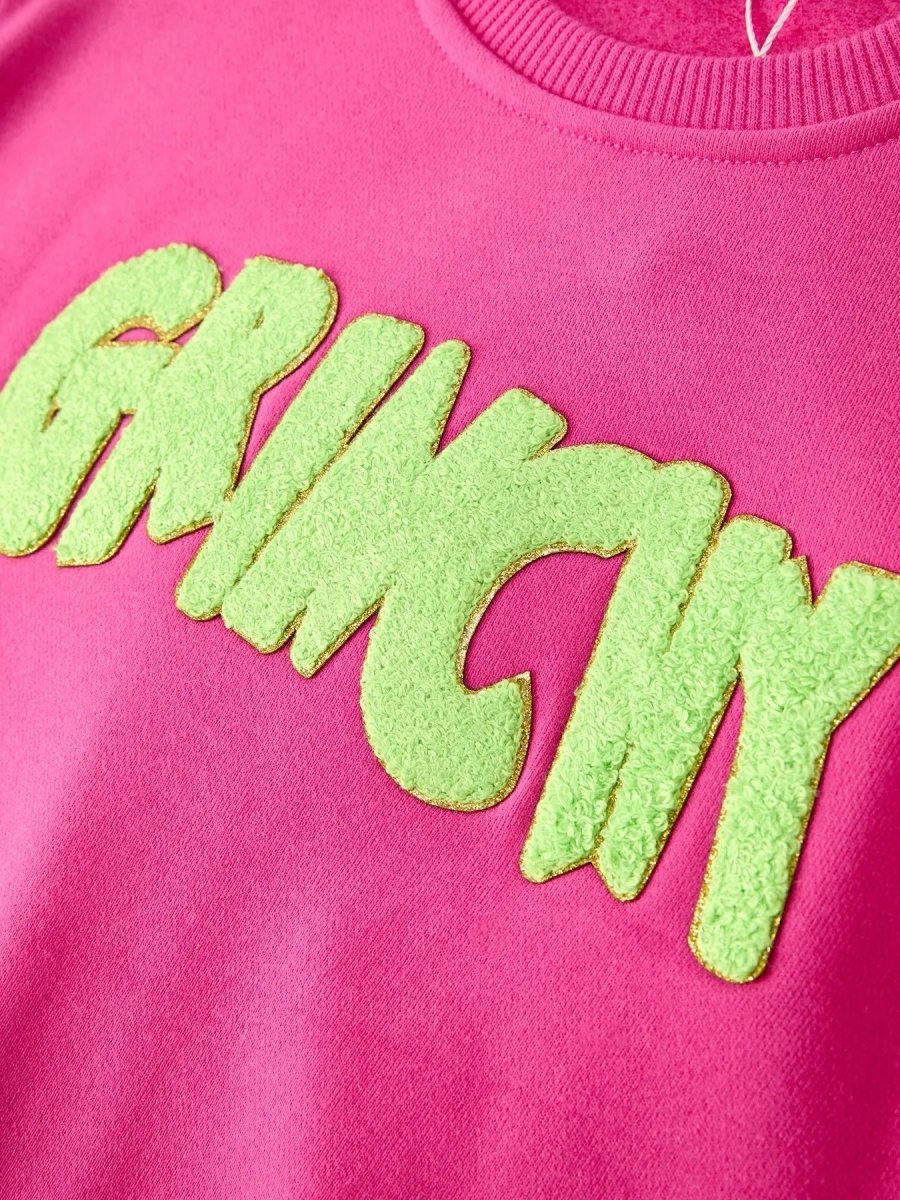 Christmas Party Outfit For Girls Pink Letter Top And Pants Rylee Faith Designs Everetts Place Boutique