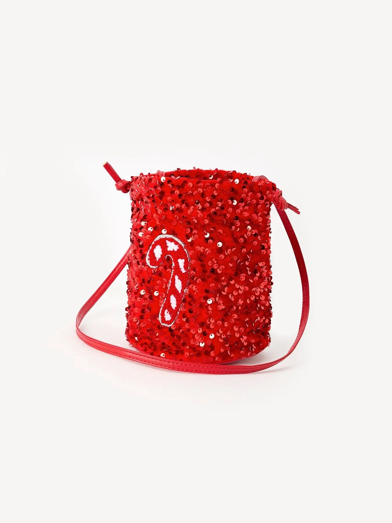 Christmas Red Sequined Girls Bag for Holiday Parties and Special Occasions Rylee Faith Designs Everetts Place: Online Boutique