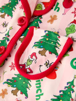 Christmas Tree Character Baby Girls Ruffle Girls Pajamas Set Rylee Faith Designs Everetts Place Boutique