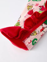 Christmas Tree Character Baby Girls Ruffle Romper Rylee Faith Designs Everetts Place Boutique