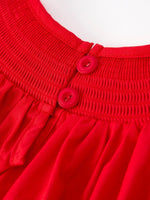 Rylee Faith Designs Christmas Tree Embroidery Romper for Baby Green Festive - Everetts Place Boutique - 