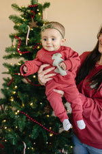 Little Joy Co. Christmas Tree Patch Sweatshirt - Everetts Place Boutique - 