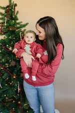 Little Joy Co. Christmas Tree Patch Sweatshirt - Everetts Place Boutique - 