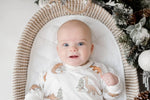 Little Joy Co. Christmas Tree - Rex Bamboo Bubble Romper - Everetts Place Boutique - 