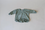 Little Joy Co. Christmas Tree Truck Sweatshirt Romper - Everetts Place Boutique - 