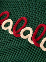 Rylee Faith Designs Christmas Sweater - Winter Bow Dark Green Girls Pullover - Everetts Place Boutique - 