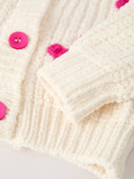 Christmas Winter Christian Girls Cardigan Sweater Cozy Rylee Faith Designs Everetts Place Boutique