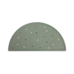 Mushie silicone placemat for safe, non-slip baby and toddler meals.