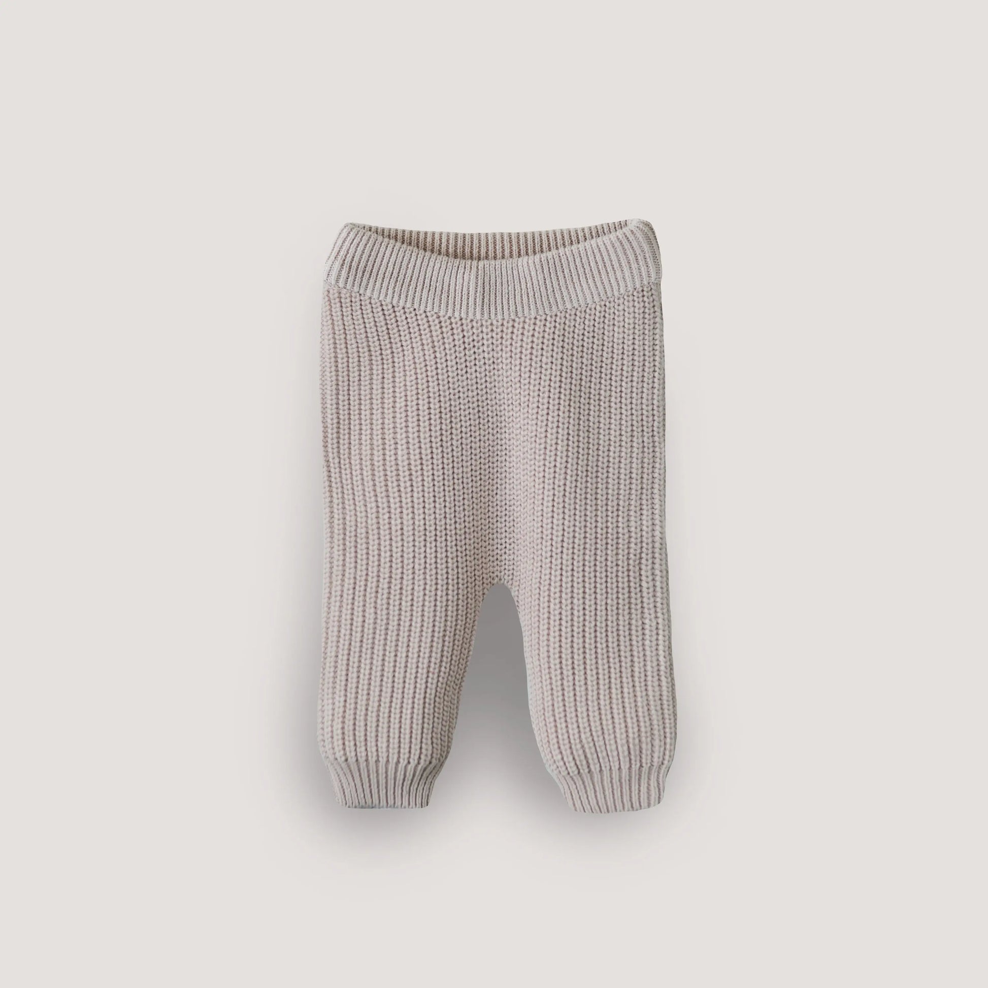 Chunky Knit Pants for Babies Made with Organic Cotton Cozy and Stylish Outfit Option Mushie Everetts Place: Online Boutique 32.00