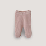 Mushie Chunky Knit Pants for Babies Made with Organic Cotton Cozy and Stylish Outfit Option - Apparel & Accessories > Clothing > Baby & Toddler Clothing > Baby & Toddler Bottoms Baby Clothes