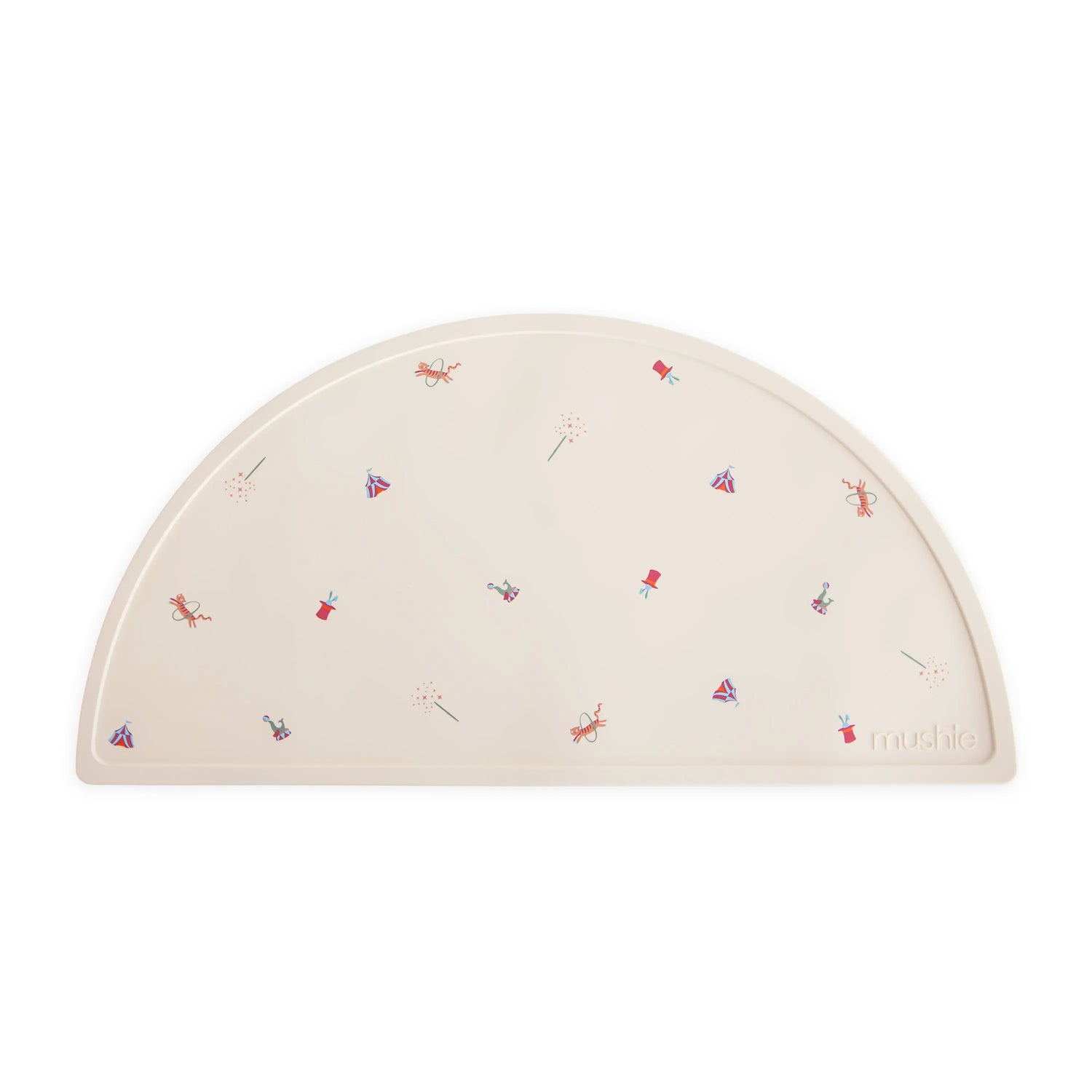Mushie Silicone Placemat for Kids Durable and Easy to Clean Food Grade Silicone Stylish Design - Home & Garden > Linens & Bedding > Table Linens > Placemats silicone mat