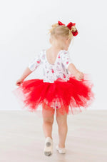 Clara Christmas Tutu Leotard Three Quarter Fluffy Dancewear Mila & Rose ® Everetts Place: Online Boutique