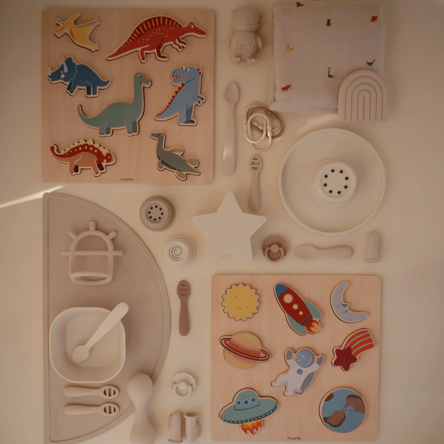Mushie Classic Silicone Suction Plate for Kids Safe Non Slip Feeding Solution - Home & Garden > Kitchen & Dining > Tableware > Dinnerware > Plates silicone tableware