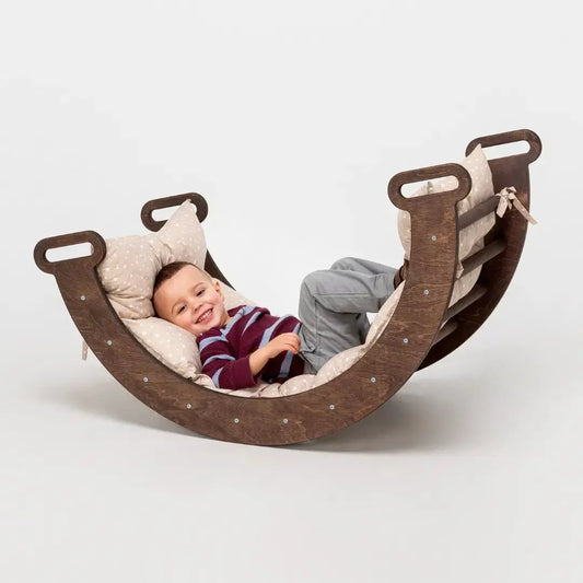 Climbing Arch Chocolate Cushion Montessori Climbers for Toddlers Goodevas Everetts Place: Online Boutique 159.00