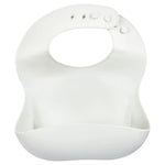 Three Little Tots Cloud Silicone Bib with Crumb Catcher - 