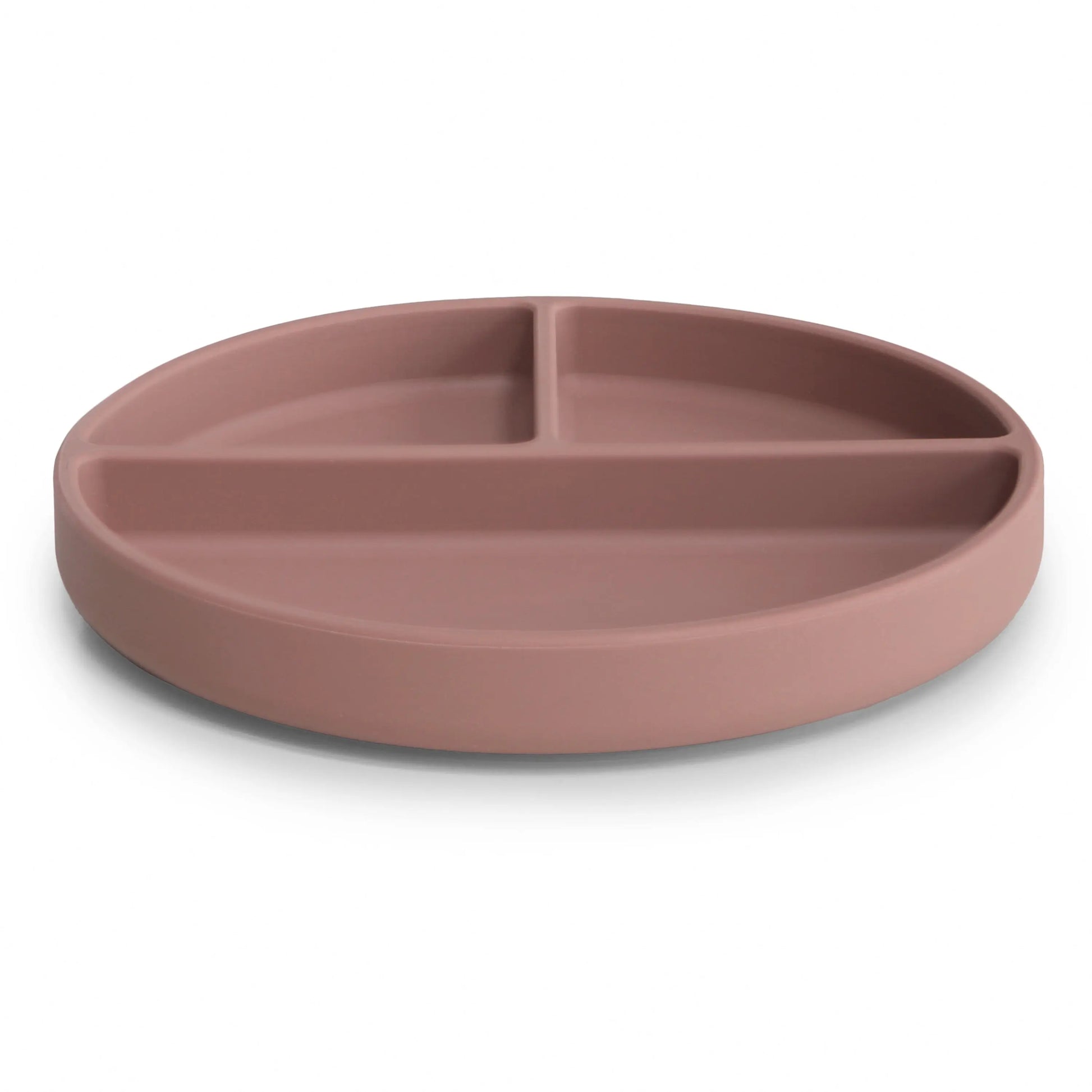 Silicone Suction Plate for Babies Food Grade Safe Design Minimizes Spills Mushie