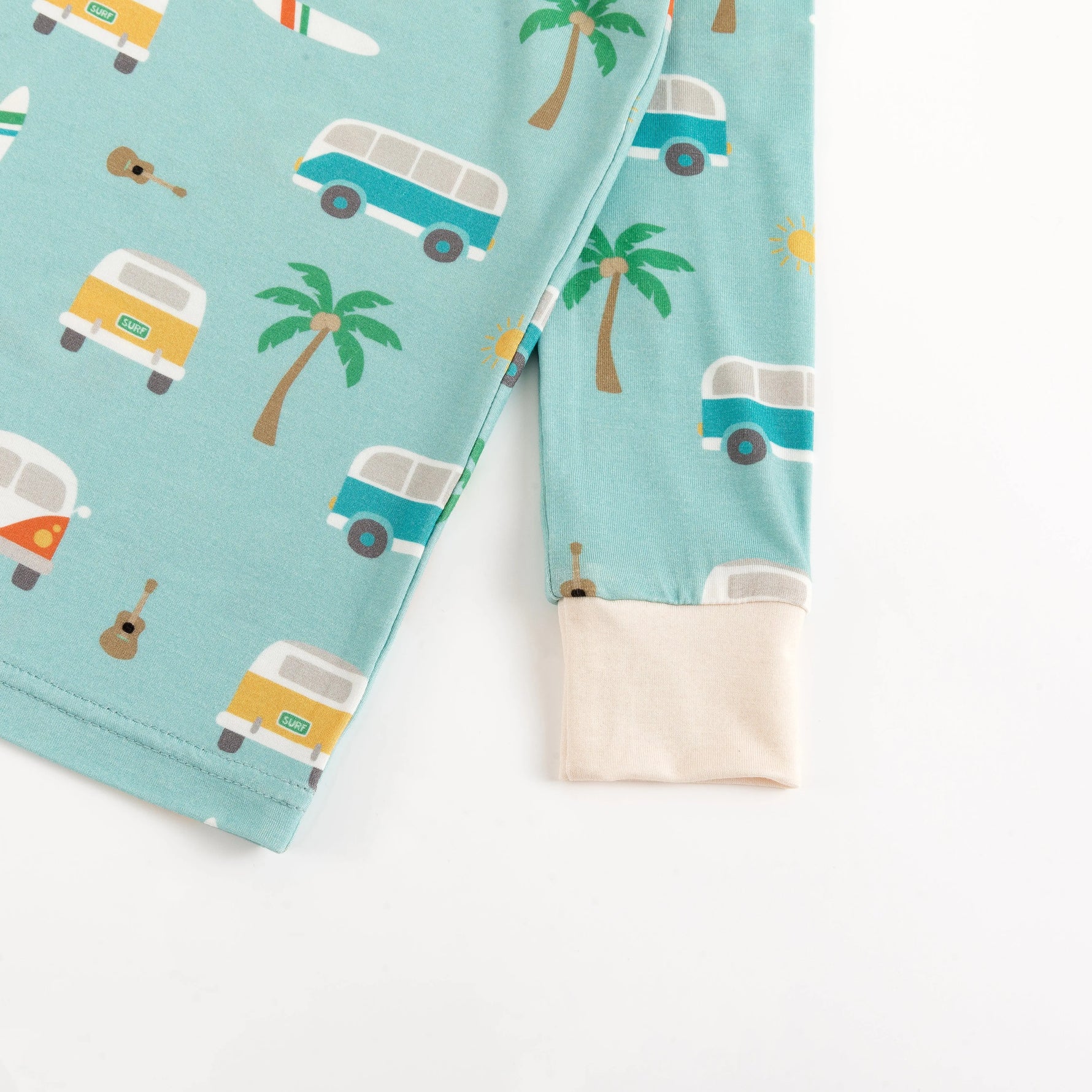 Dreamlet Coastal Cruising Long Sleeve Pajamas For Kids Dreamlet - Apparel & Accessories > Clothing > Baby & Toddler Clothing > Baby & Toddler Sleepwear Two Piece PJs