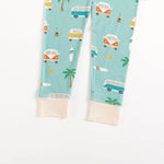 Dreamlet Coastal Cruising Long Sleeve Pajamas For Kids Dreamlet - Apparel & Accessories > Clothing > Baby & Toddler Clothing > Baby & Toddler Sleepwear Two Piece PJs