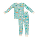 Dreamlet Coastal Cruising Long Sleeve Pajamas For Kids Dreamlet - Apparel & Accessories > Clothing > Baby & Toddler Clothing > Baby & Toddler Sleepwear Two Piece PJs