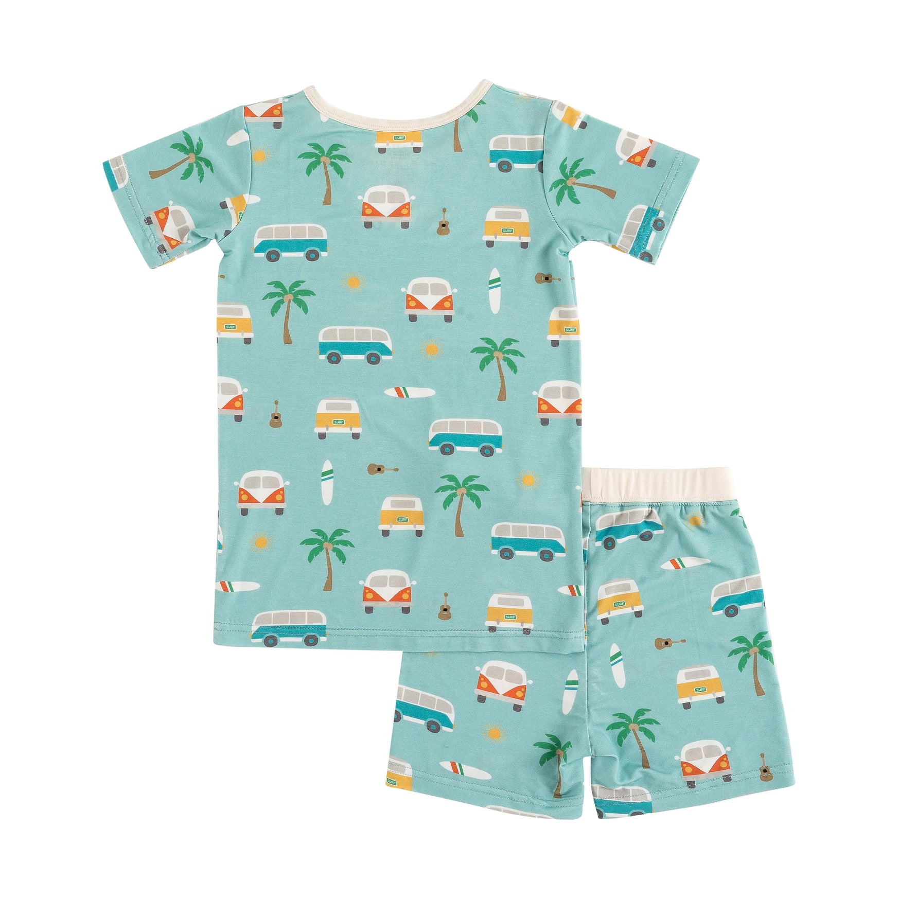 Dreamlet Coastal Cruising Short PJ Set For Little Adventurers - Apparel & Accessories > Clothing > Baby & Toddler Clothing > Baby & Toddler Sleepwear Two Piece PJs