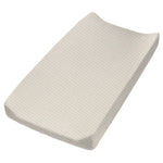 Coco Waffle Ivory Changing Pad Cover - Everetts Place
