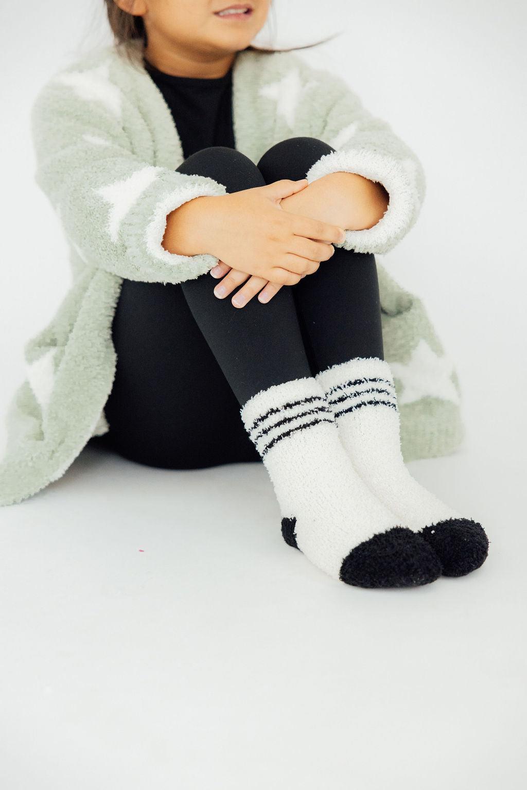 Coconut Black Sporty Cozy Socks for Kids Mila Rose Warm Mila & Rose ® Everetts Place: Online Boutique