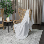 Comfy Cubs 100 Percent Cotton Adult Waffle Blanket White Comfy Cubs Everetts Place: Online Boutique