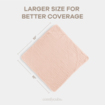 Comfy Cubs Comfy Cubs Baby Hooded Towels Blush Bath Wrap For Babies - Everetts Place Boutique - 