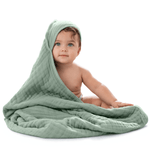 Comfy Cubs Comfy Cubs Baby Hooded Towels Fern Bath Towels Soft - Everetts Place Boutique - 