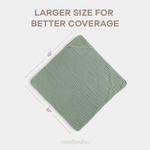 Comfy Cubs Comfy Cubs Baby Hooded Towels Fern Bath Towels Soft - Everetts Place Boutique - 