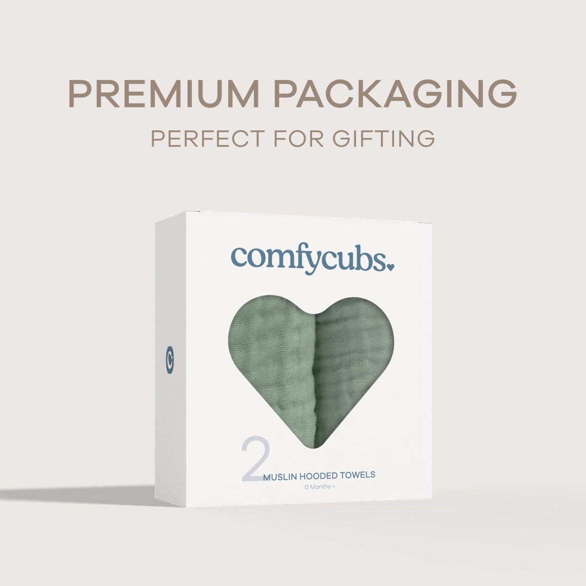 Comfy Cubs Comfy Cubs Baby Hooded Towels Fern Bath Towels Soft - Everetts Place Boutique - 