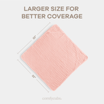 Comfy Cubs Baby Hooded Towels Lace Pink Soft Cozy Ultra Comfy Cubs Everetts Place: Online Boutique