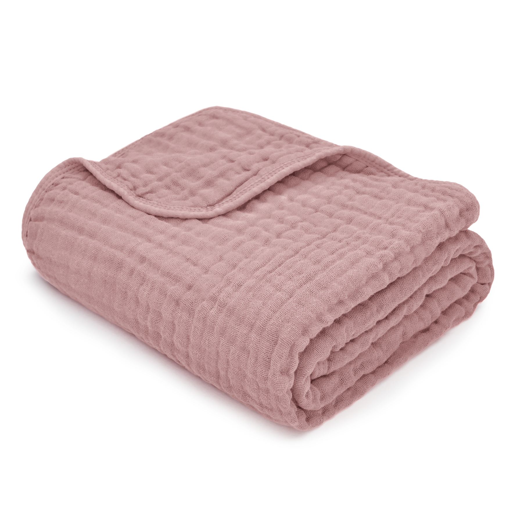 Comfy Cubs Baby Muslin Blanket Mauve Soft Cozy Large Comfy Cubs Everetts Place: Online Boutique