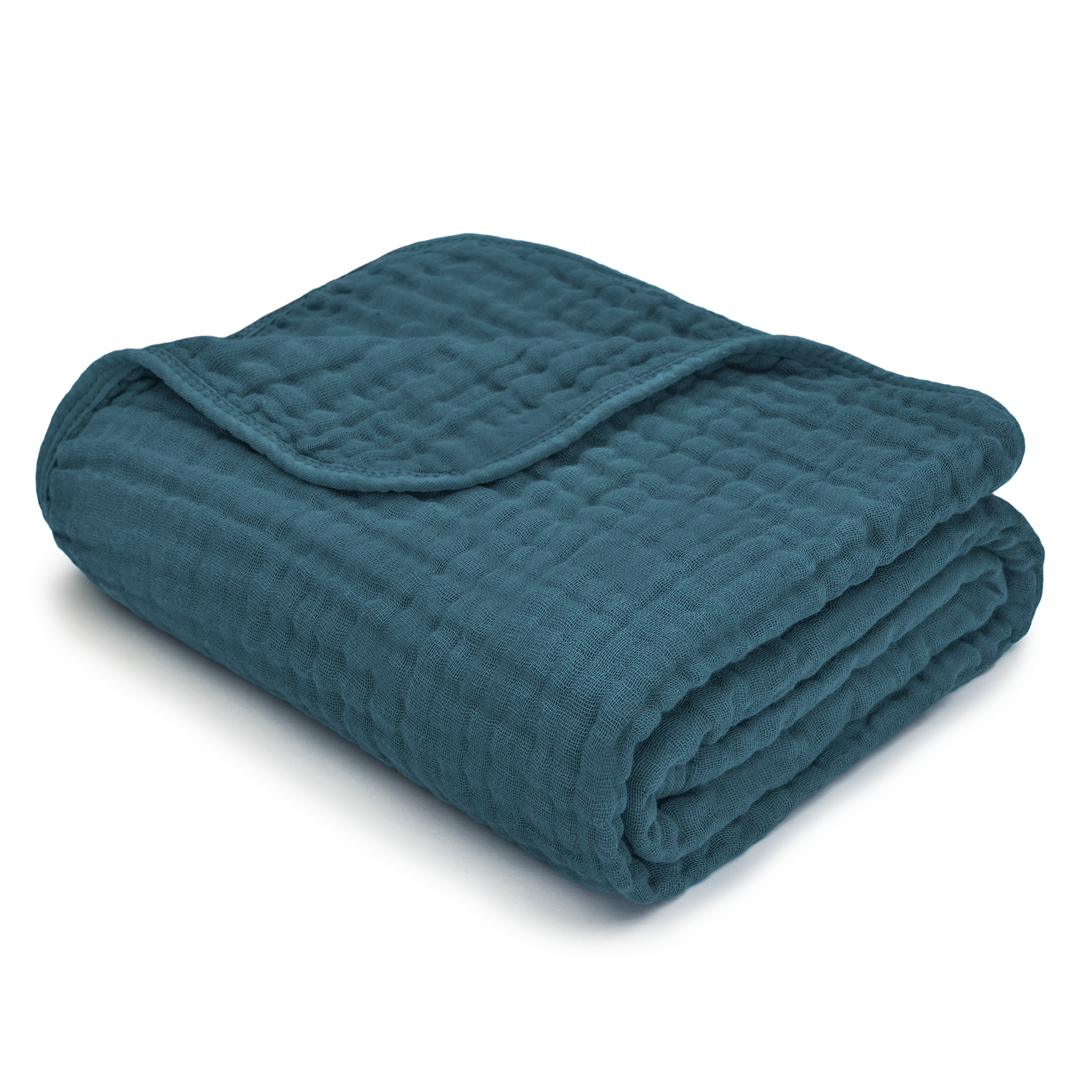 Comfy Cubs Baby Muslin Blanket Neptune Blue Cozy Snug Comfy Cubs Everetts Place: Online Boutique