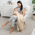 Comfy Cubs Baby Muslin Blanket Sand Soft Cozy Large Size Comfy Cubs Everetts Place: Online Boutique