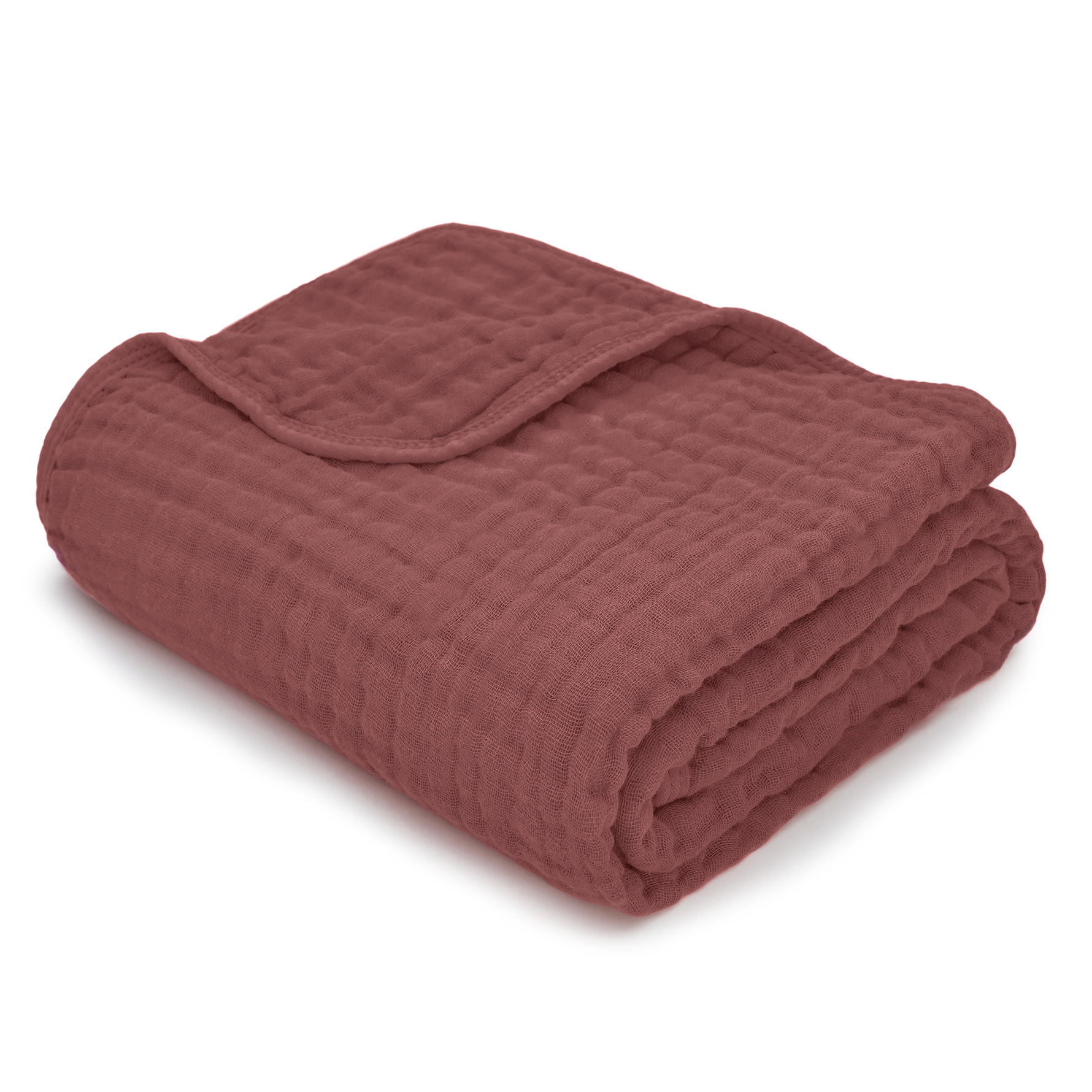 Comfy Cubs Baby Muslin Blanket in Wine Color Soft Cozy Comfy Cubs Everetts Place: Online Boutique