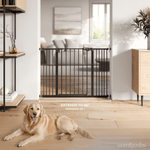 Comfy Cubs Comfy Cubs Baby Safety Gate Black For Stairs Pet Friendly - Everetts Place Boutique - 