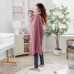 Comfy Cubs Baby Waffle Blanket Mauve Soft 100 Percent Cotton Comfy Cubs Everetts Place: Online Boutique